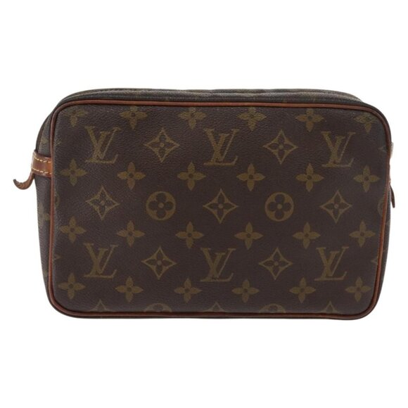 LOUIS VUITTON Monogram Compiegne 23 Clutch Bag M51847 LV Auth fm4921 - Picture 3 of 16